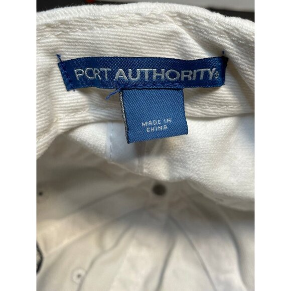 Golf hat 7" strap back white - Picture 6 of 8